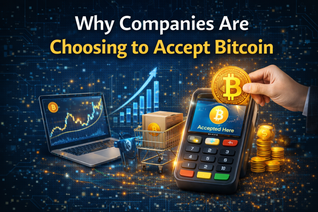 Why companies are choosing to accept bitcoin