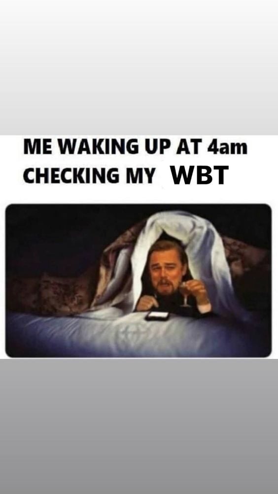 Checking my WBT