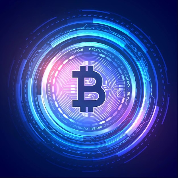 Technology Bitcoin Background 