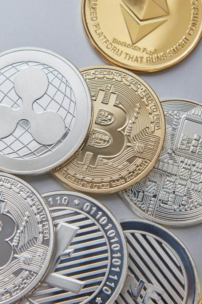 Assorted Coins in Close Up Photography 