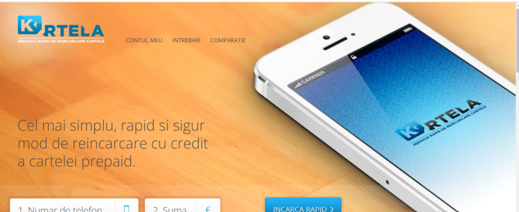 Homepage of Kartela