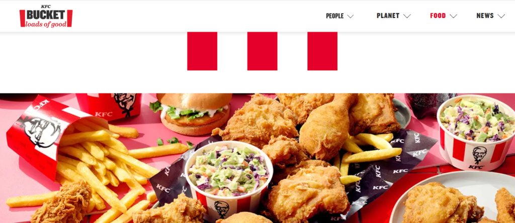 KFC SA Homepage