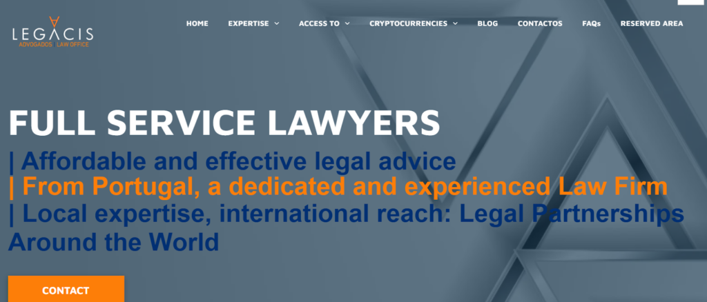 LEGACIS Law Office Homepage