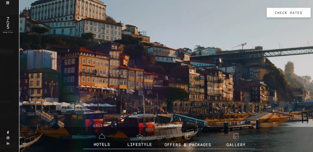 Hotel 705 Homepage