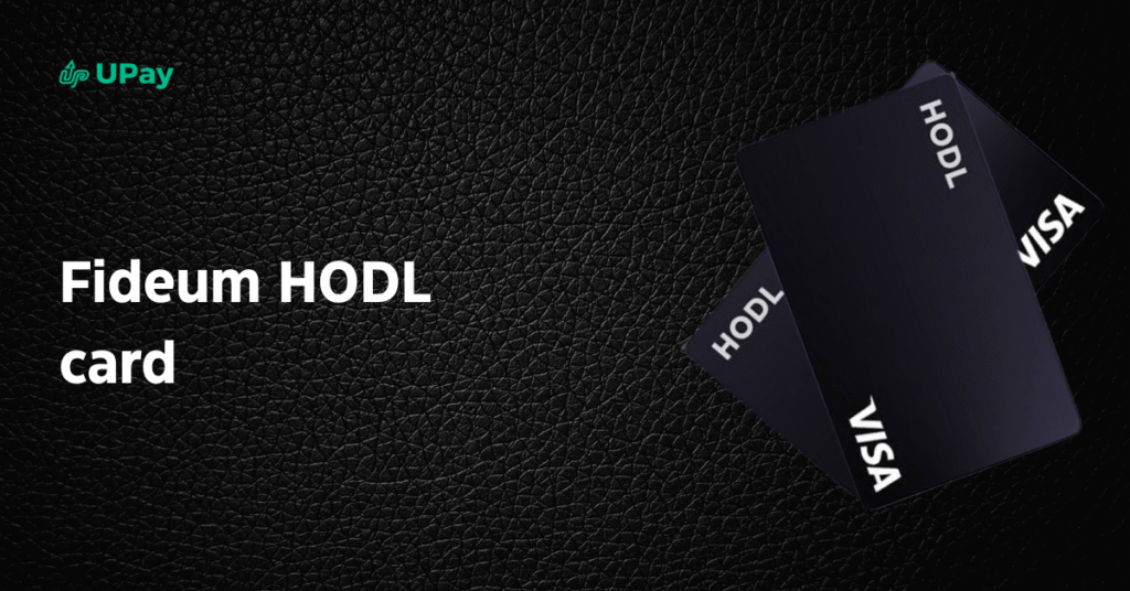 Fideum HODL Card Affiliate Program