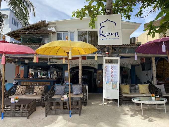 The entrance os kasbar boracay
