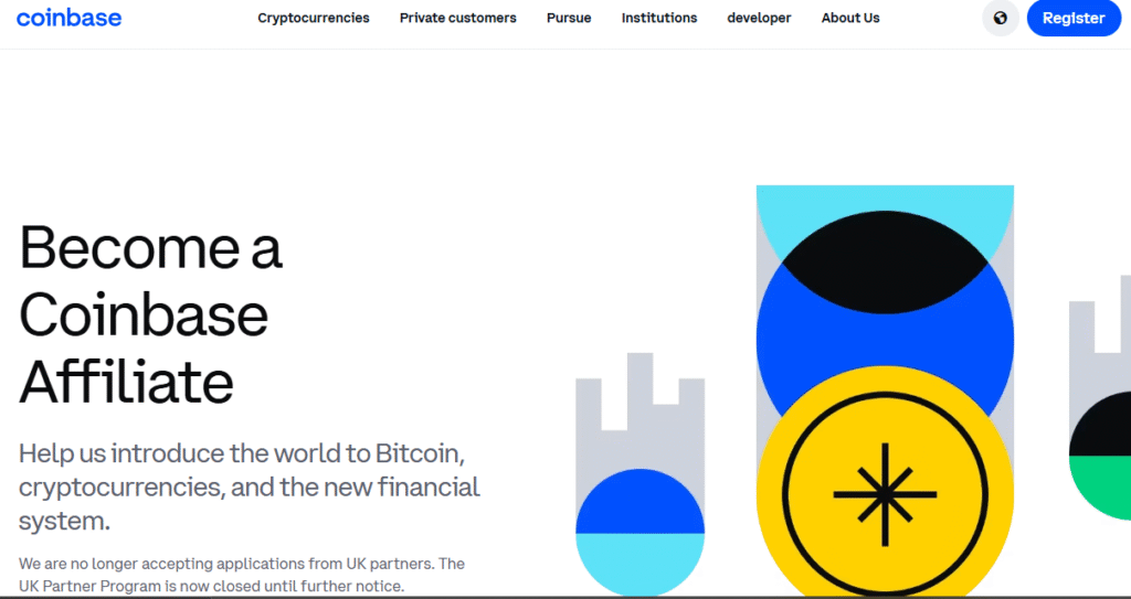 Coinbase affiliate program