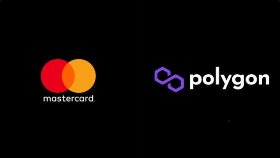 Mastercard and Polygon logo