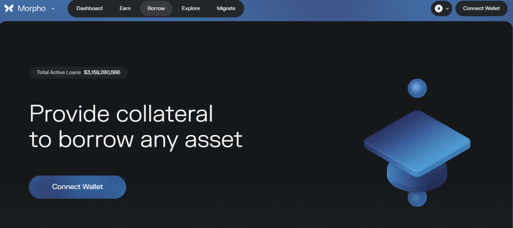  Morpho lending page