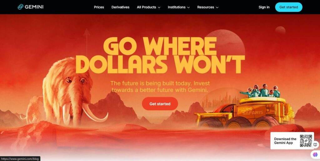 Gemini Homepage 