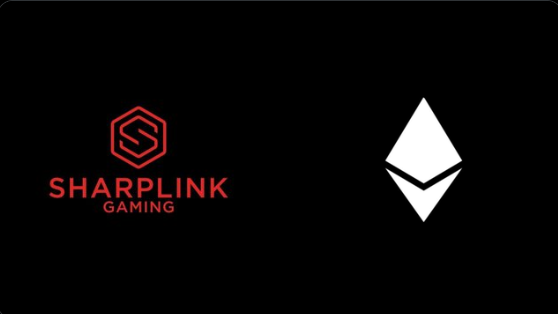 SharpLink and ETH logo