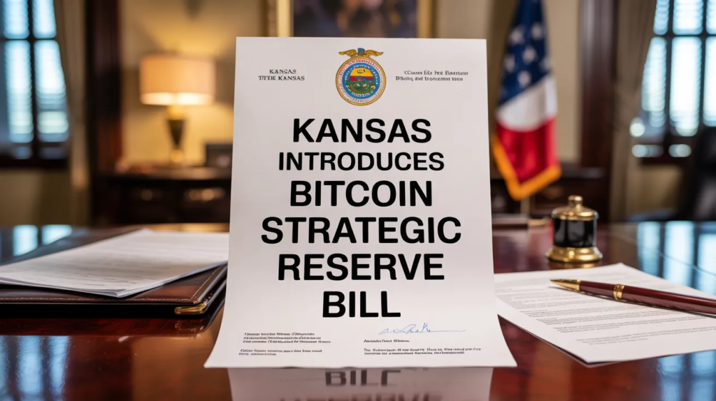 Kansas Introduces Bitcoin Strategic Reserve Bill