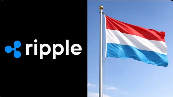 Ripple and Luxembourg flag