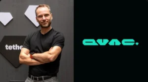 Tether CEO and QVAC logo
