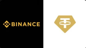 Binance and Tether logo