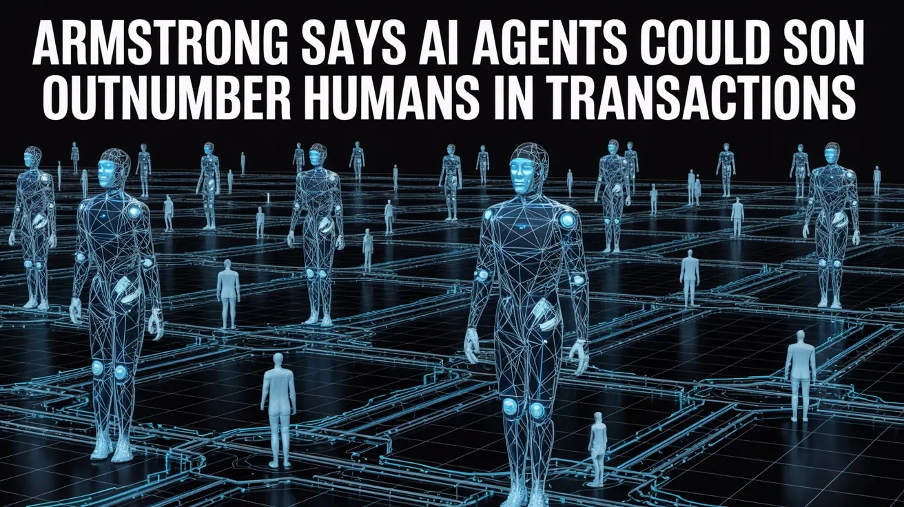 Armstrong Says AI Agents Could Soon Outnumber Humans in Transactions