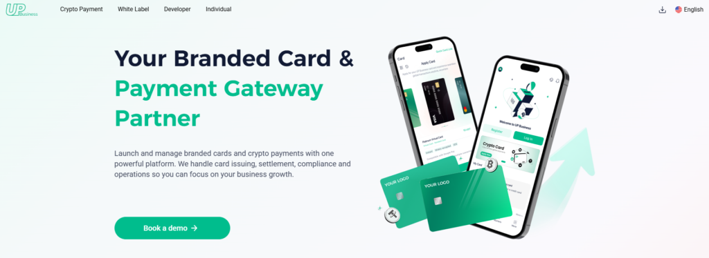 upay business landing page